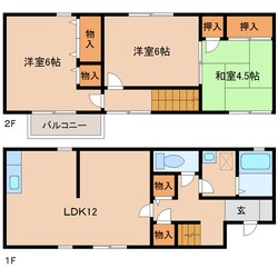 セジュール・ローズの物件間取画像